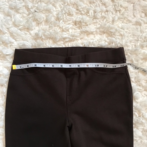 HUE Brown Legging Pants - Picture 3 of 8